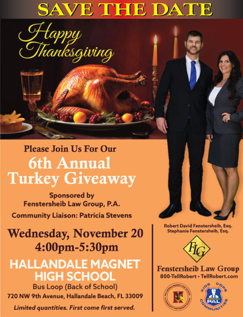 6th Annual Turkey Giveaway 2024